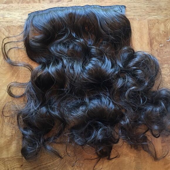 🎃 - SMOOTH CURLED Hair Clip In - Picture 1 of 8